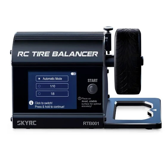 SKYRC Tire Balancer RC RTB001 7.2V-12V DC Input Powerful DC Motor Seam Removing Digital 1/8 1/10 RC Cars Rubber Tyre SK500045